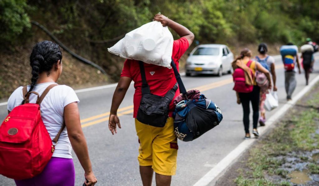 VENEZOLANOS CRISIS MIGRATORIA