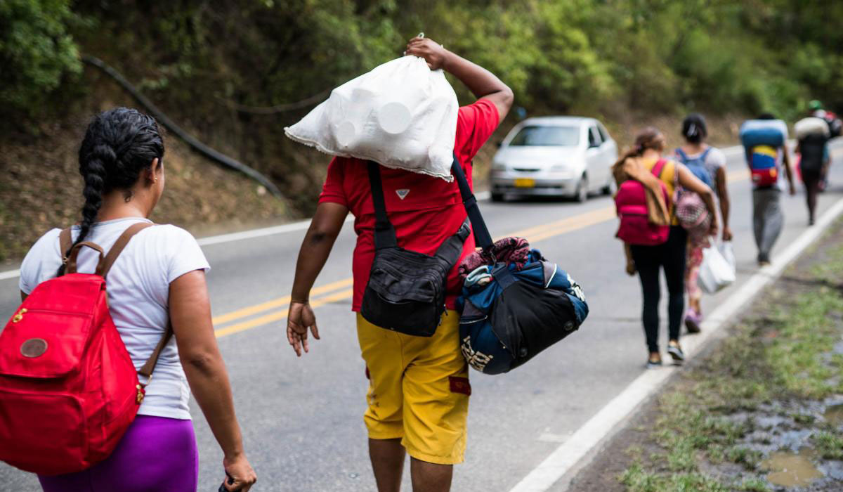 VENEZOLANOS CRISIS MIGRATORIA