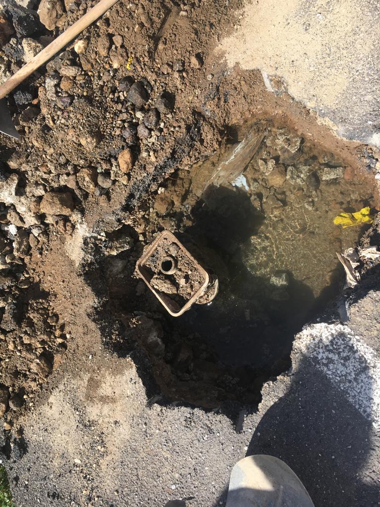 Avería localizada en La Guancha. / DA
