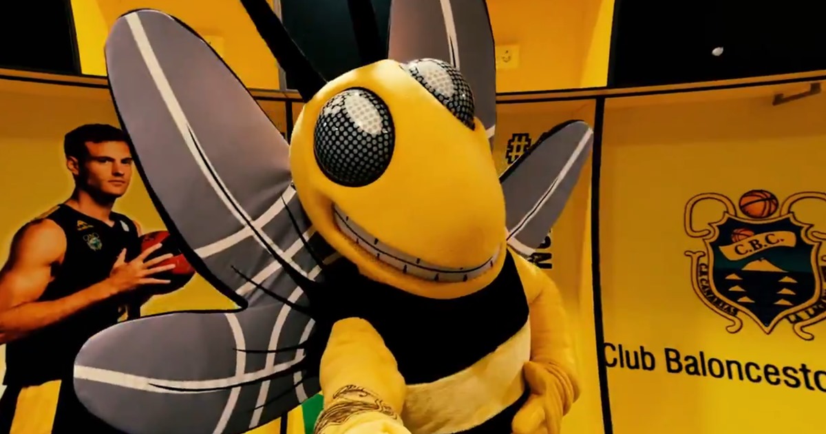 Auri, la nueva mascota del Iberostar Tenerife. / TWITTER CLUB BALONCESTO CANARIAS