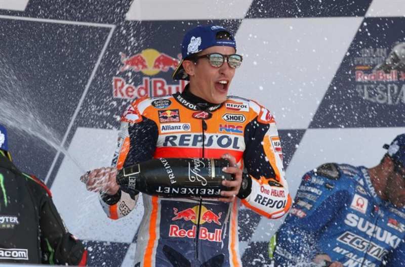 Marc Márquez, campeón del mundo de MotoGP por quinta vez. / EP