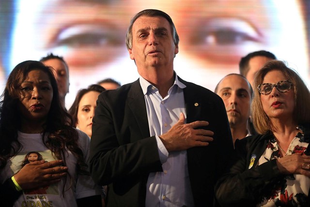 Jair Bolsonaro, el gran favorito para la presidencia de Brasil. Reuters / EP