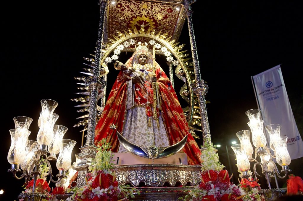 Mas de 1.200 personas velarán por la seguridad de la visita de la Virgen de Candelaria a Santa Cruz de Tenerife