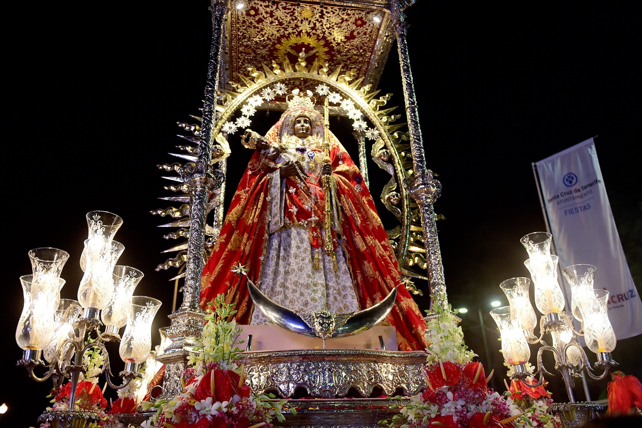 Mas de 1.200 personas velarán por la seguridad de la visita de la Virgen de Candelaria a Santa Cruz de Tenerife