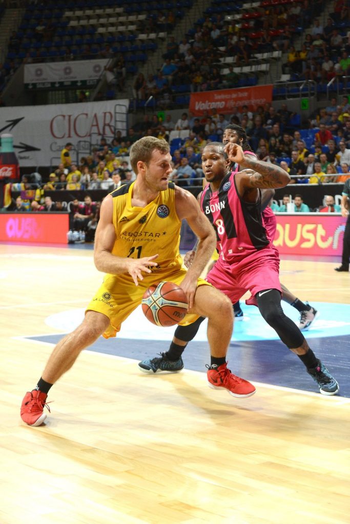 Los tinerfeños ganaron la primera jornada al Telekom Bonn| SERGIO MÉNDEZ