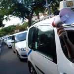 Los taxistas de Santa Cruz avisan de "grandísimas manifestaciones" por la gratuidad de las guaguas