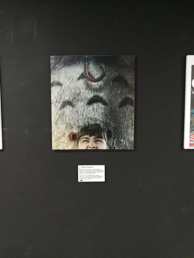 Exposición dedicada a 'Mi vecino Totoro', desplegada en el Festival Isla Calavera.