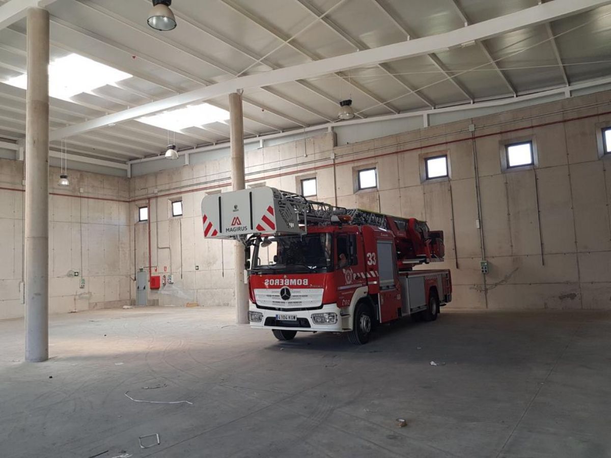Imagen de las nuevas dependencias, que ahora serán acondicionadas. DA