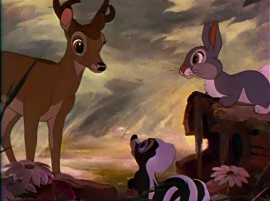 Fotograma de la película Bambi