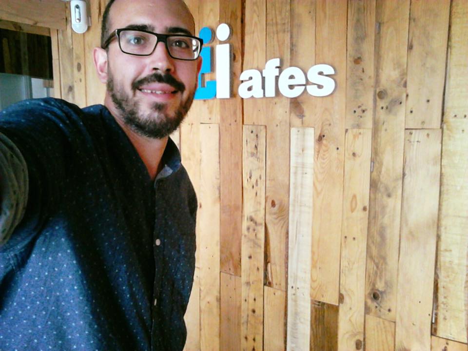 Enrique González Camacho, máximo representante en primera persona de AFES Salud Mental.