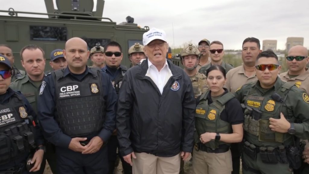 Trump dice que la situación en la frontera "es mucho peor". / EP