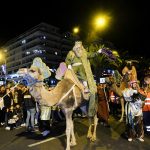 Momentos de la cabalgata de los Reyes Mago en Arona / Foto: DA