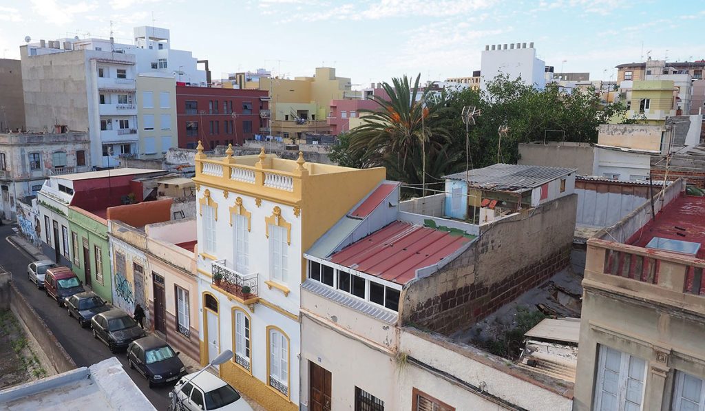 Cinco viviendas y una cochera en la zona de El Toscal serán demolidas para un ‘parking’