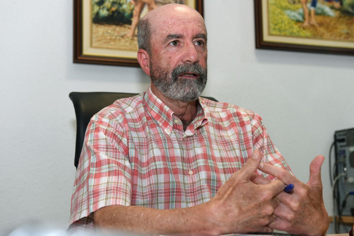 Santiago Pérez, concejal de XTF-NC en el Ayuntamiento de La Laguna. Sergio Méndez