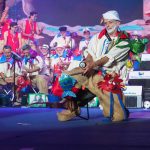 La murga los Arremangados hace su debut en el Carnaval en esta segunda fase de murgas adultas de Santa Cruz / Sergio Méndez