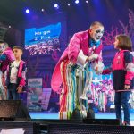 La Traviata durante su actuación en el Carnaval en esta segunda fase de murgas adultas de Santa Cruz / Sergio Méndez