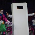 La Traviata durante su actuación en el Carnaval en esta segunda fase de murgas adultas de Santa Cruz / Sergio Méndez
