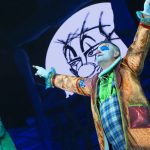 Tiralenguas durante su actuación en el Carnaval en esta segunda fase de murgas adultas de Santa Cruz / Sergio Méndez