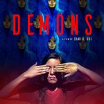 Carteles de la producción singapurense 'Demons' y la estadounidense 'Chained for life', obra de Daniel Fumero.