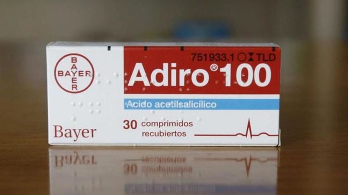 Adiro 100 mg comprimidos gastrorresistentes de Bayer. | DA
