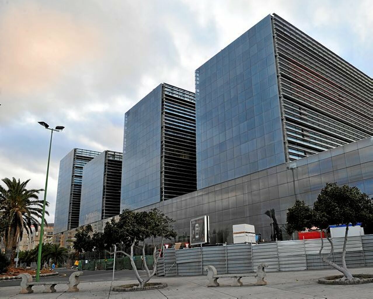 Ciudad de la Justicia en Las Palmas de Gran Canaria, donde tiene su sede principal el TSJC. EP