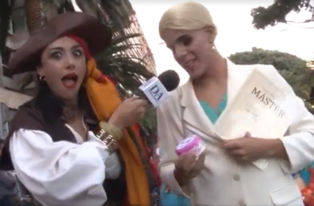 Diario de Avisos en el Coso de Santa Cruz|DA