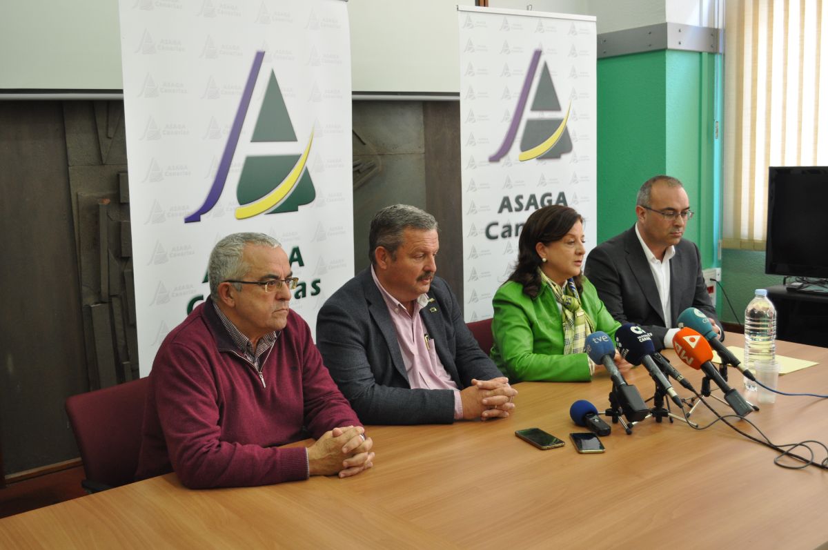 Imagen de la rueda de prensa de ayer para explicar la movilización. /DA