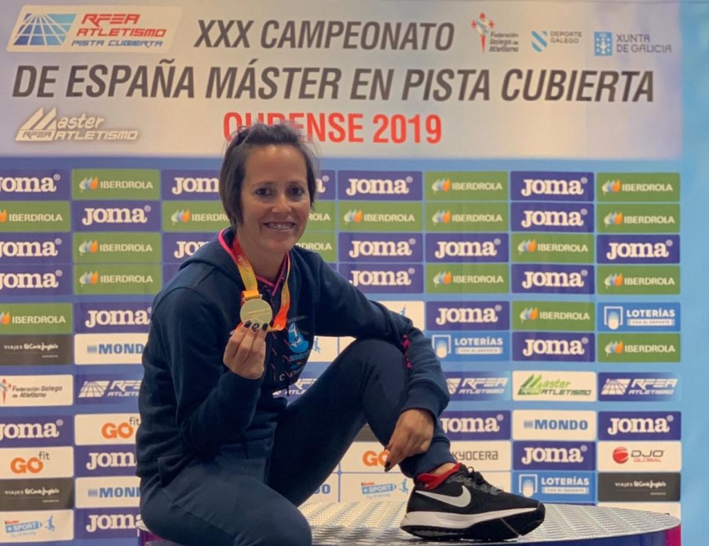 Marisa Pérez campeona españa en pc master f35 tres mil Ourense