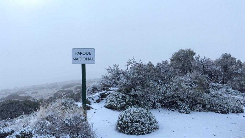 Dos accesos al Teide, cerrados debido a la nieve|DA