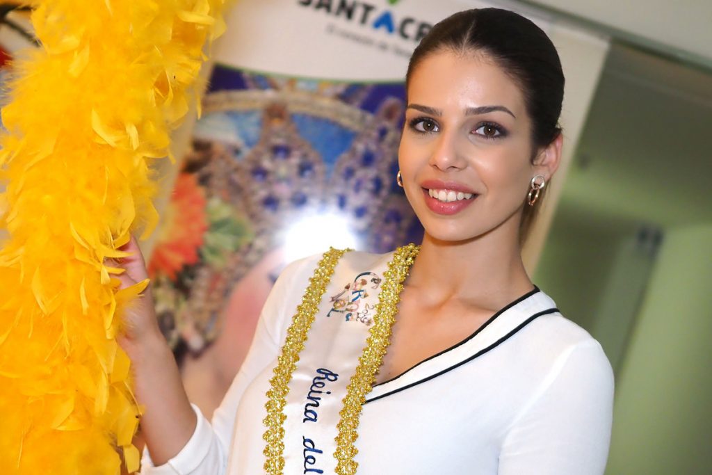 Priscila Medina, la Reina del Carnaval de Santa Cruz 2019