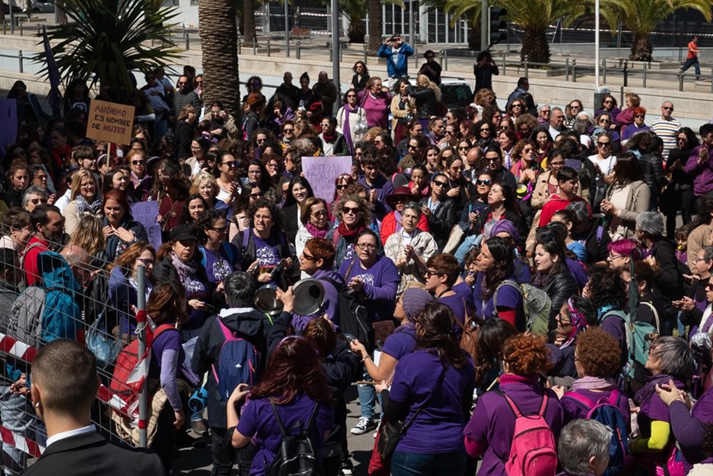 Concentración feminista del 8 de marzo| | FRAN PALLERO