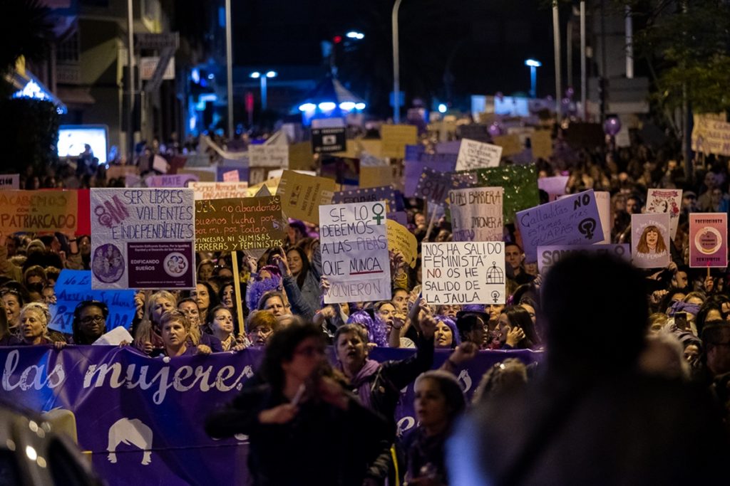 Manifestación feminista Tenerife| FRAN PALLERO