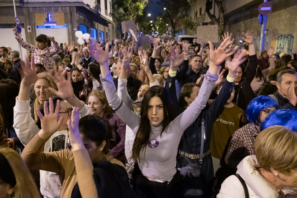 Manifestación feminista Santa Cruz de Tenerife| FRAN PALLERO