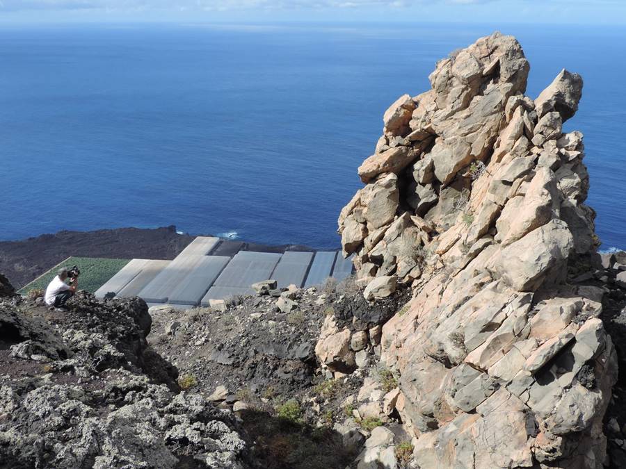 Vista del Roque Teneguía