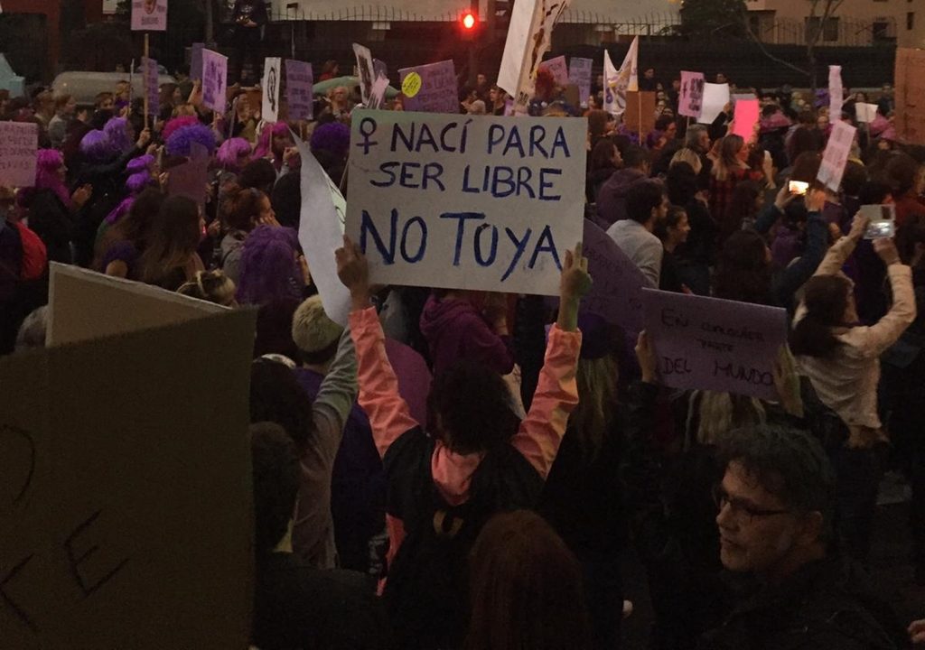 Manifestación feminista en Santa Cruz de Tenerife| M.M.