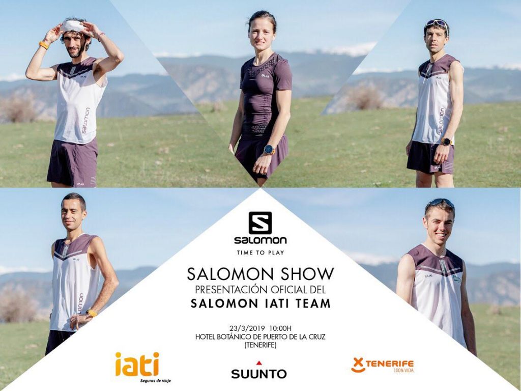 cupón Enriquecer Desventaja Presentación en Tenerife del equipo de trail running 'Salomon Iati Team'