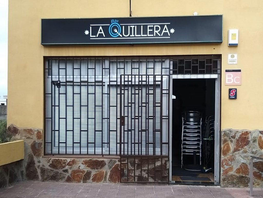 El bar La Quillera fue asaltado el pasado martes y en la mañana de hoy| DA
