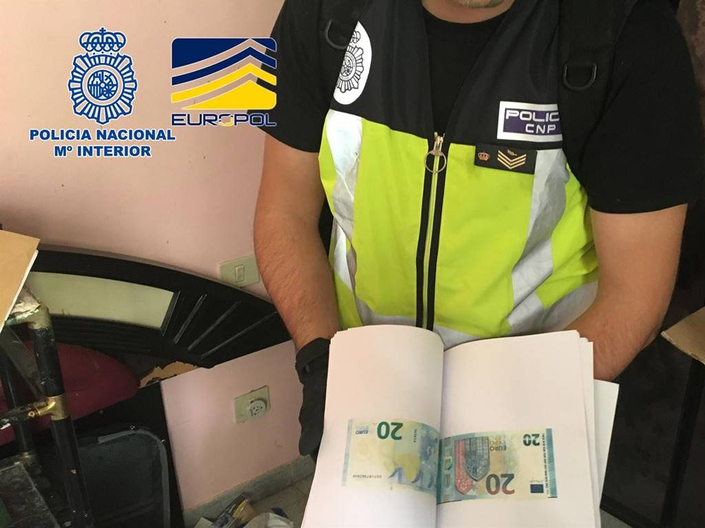 Los billetes falsos eran de "gran calidad" según las autoridades| POLICÍA NACIONAL
