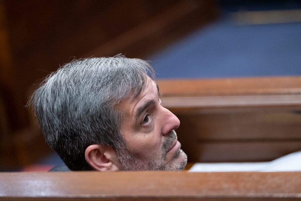 El exalcalde lagunero y presidente de Canarias, Fernando Clavijo, es investigado por un juzgado. / Fran Pallero