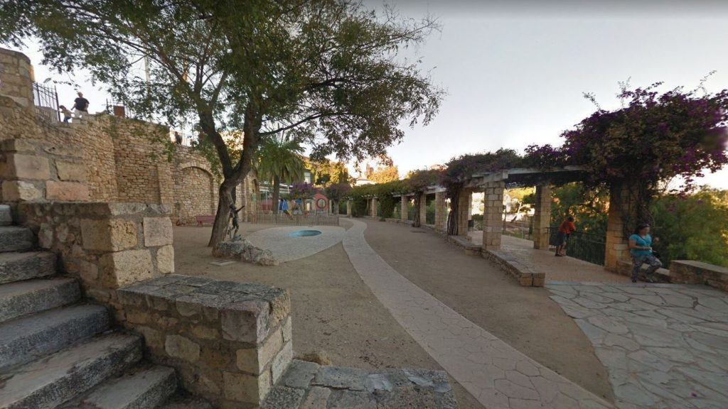 Parque donde se produjeron los hechos en Tarragona