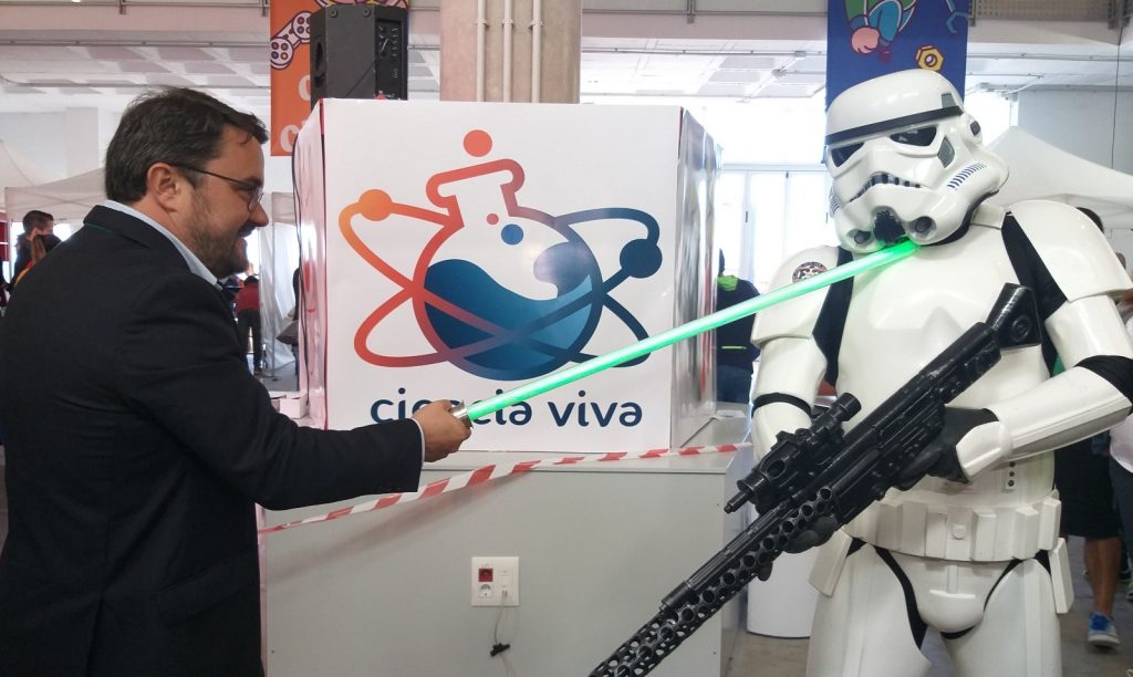 Asier Antona en el Salón del Cómic de Los Realejos| DA