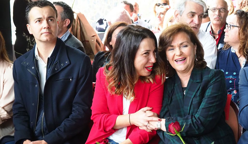 PATRICIA HERNÁNDEZ Y CARMEN CALVO