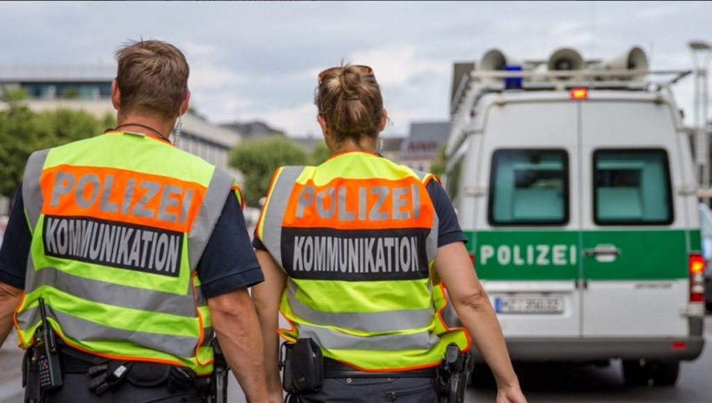 Policía de Mainz. Twitter
