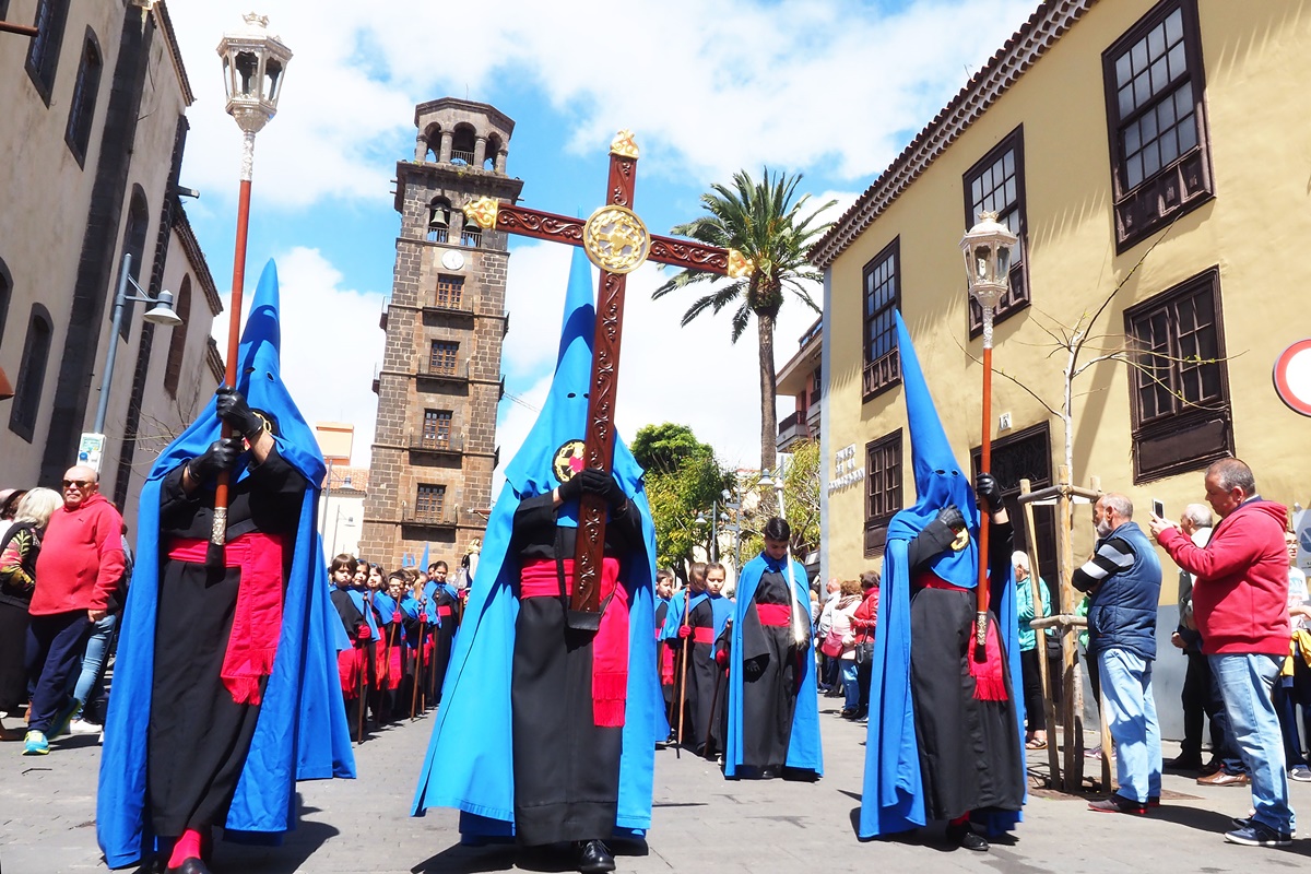 La Procesión del Rescate salió tras la misa en la Parroquia Matriz de la Concepción. / Sergio Méndez