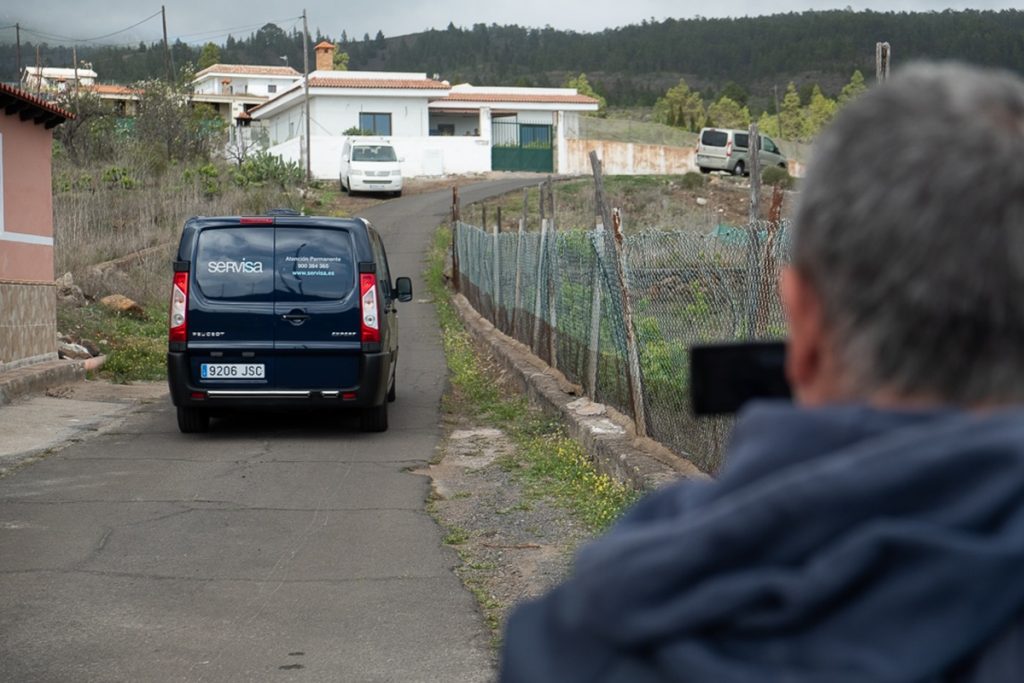 El doble parricidio se produjo en una zona rural próxima a Hoyo el Agua, en el municipio de Adeje. Fran Pallero