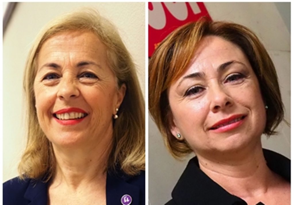 GLoria Rojas y Rosa Aguilar, candidatas a rectoras de la ULL| DA