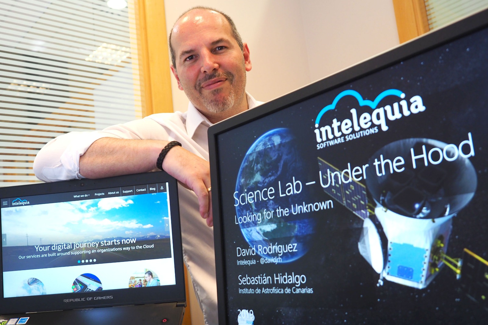 David Rodríguez, CTO de Intelequia Software Solutions / Sergio Méndez