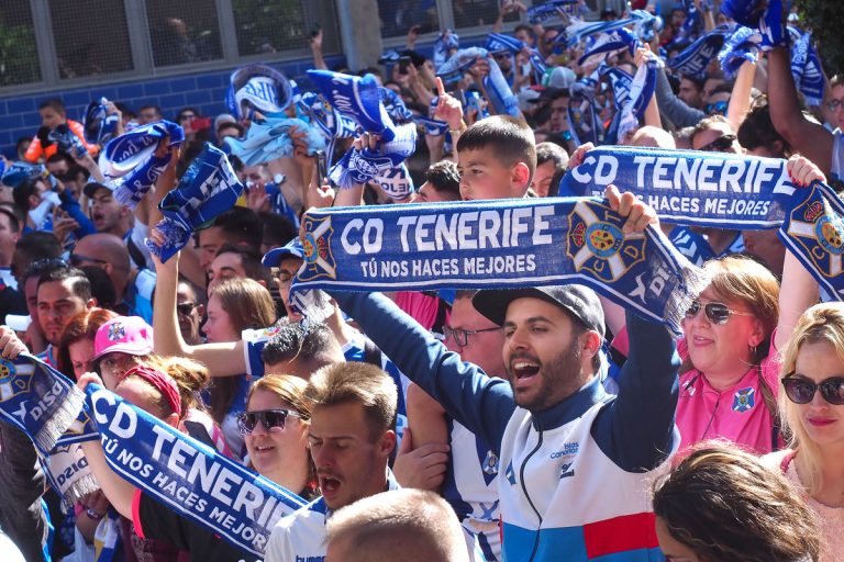 Aficionados del CD Tenerife. / Sergio Méndez