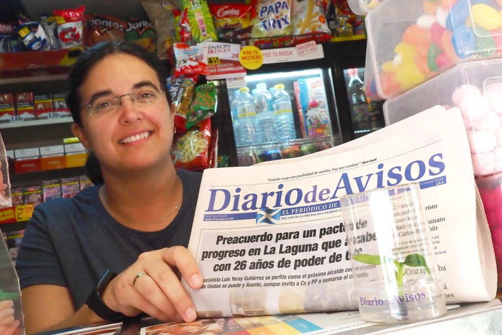 Diario de Avisos, agotado. Sergio Méndez