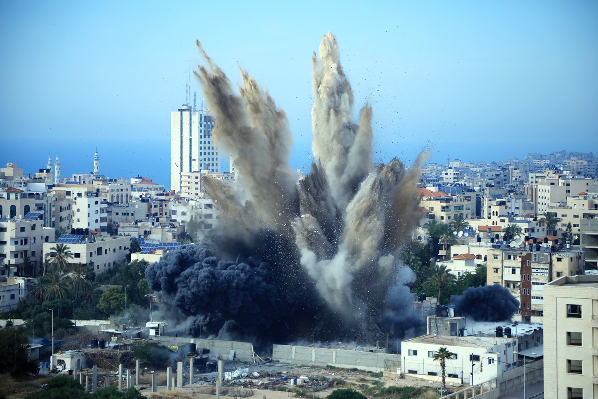 Bombardeos en Gaza. EP